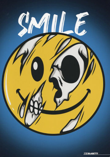 Picture of NOTEBOOK A4 RULED 80PGS BOYS TORN SMILE